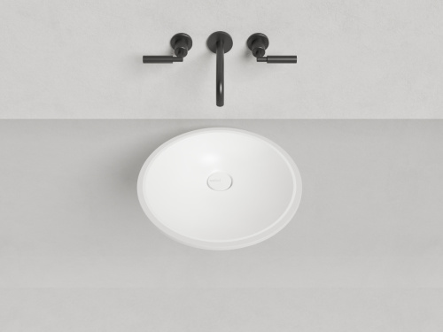 Раковина из искусственного камня S-Stone Salini MAREA 1802208MF 40х40 встраиваемая цвет мультиколор - фото 5